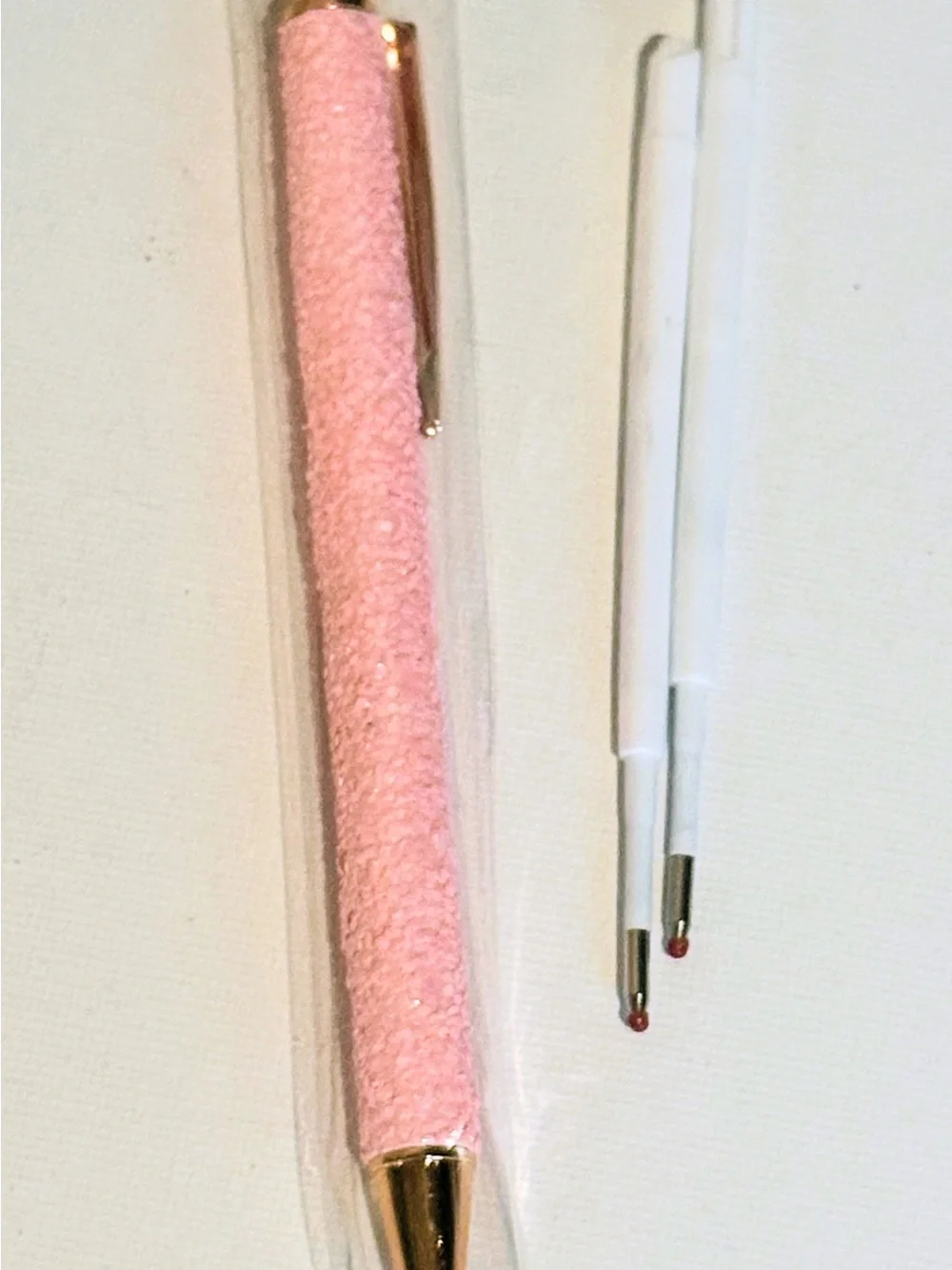 Pink Floral Sticky Notes & Pen Set - Lilium Sorbonne & Cotton Rose - nwot